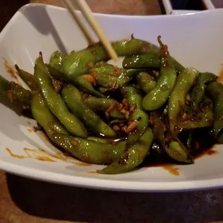 Garlic Edamame