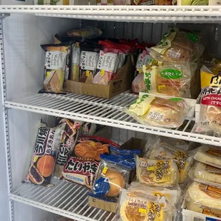 a refrigerator full of food items