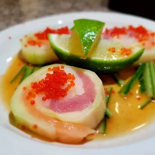 sushi and sashimi, food