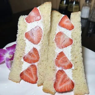 Strawberry + Yuzu Chantilly Cream Sando