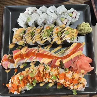 sushi and sashimi