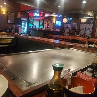 Inside view..4 grills