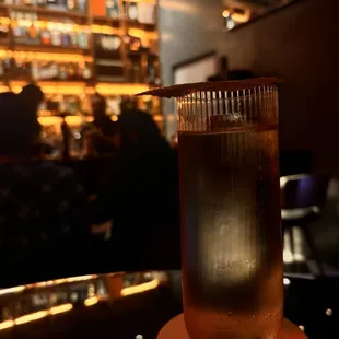 Excellent high ball with a stick of ice from Japan!