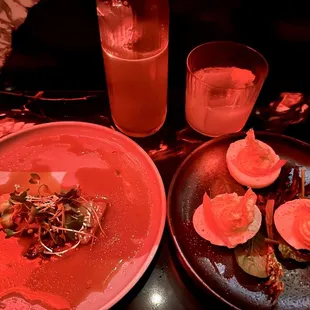 Salmón Crudo &amp; Deviled Eggs were okay