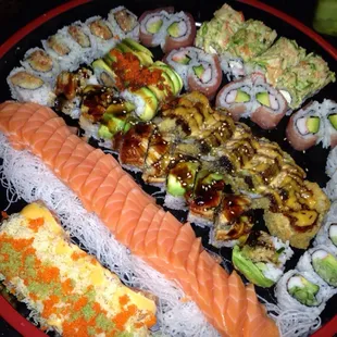 sushi, sashimi, food, sushi and sashimi