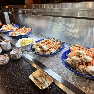 Special weekend AYCE crab legs ($45.99/person)