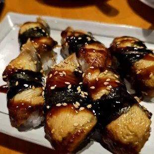 sushi, food, sashimi, sushi and sashimi