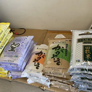 Fresh cropped rice !