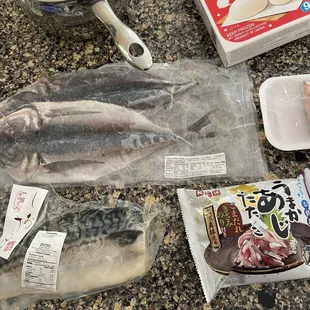 Other frozen flavored fish!