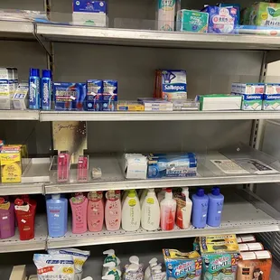 Sanitaries, lotions, and salon passes etc