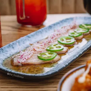 Jalapeño Yellowtail Crudo
