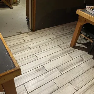 Nasty floors also haven&apos;t been swept in weeks.