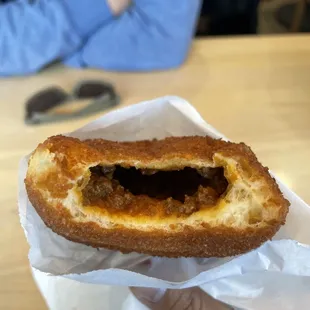 Beef curry puff