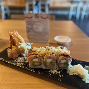 Monster sushi roll