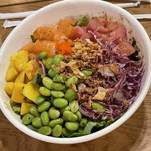 Zucchini Noodle Poke Salad