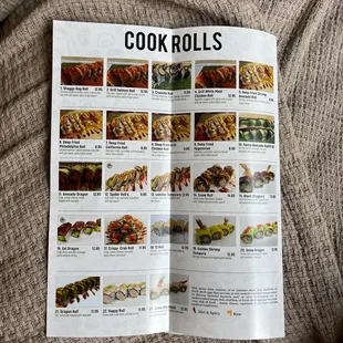 Cook rolls