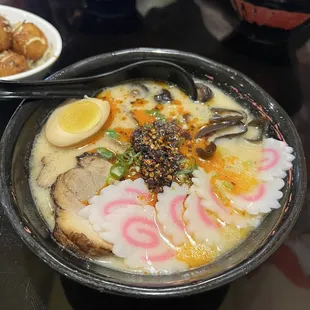Tonkotsu Ramen with Spicy Oil