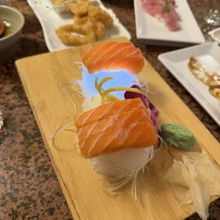 Salmon  sashimi