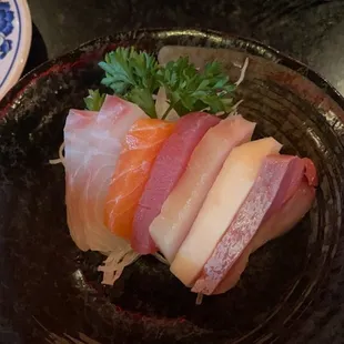 Sashimi sampler