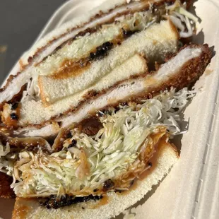 Miso Pork Katsu Sando