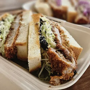 Miso Chicken Katsu Sando