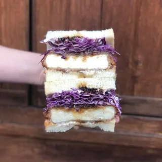 Tofu Miso Katsu Sando