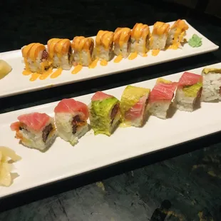 Yummy roll and wonderful roll