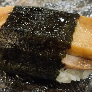 Teriyaki spam onigiri