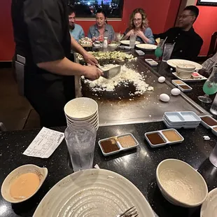 Hibachi experience