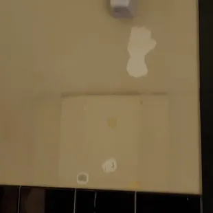 a toilet paper dispenser on the wall