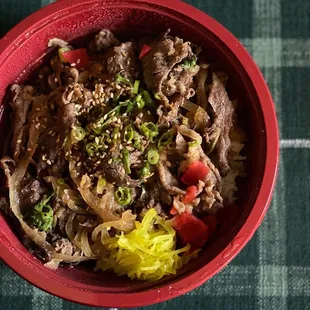 D3 Gyu Don: love the umami flavors and tender meat. This is a new favorite!