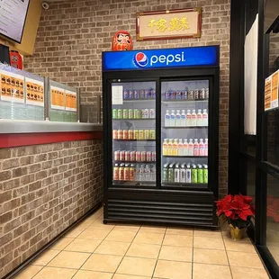 Free soda w/check in