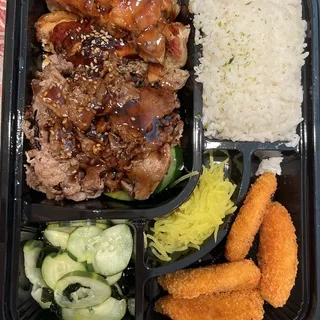 B5 Teriyaki Combo Bento