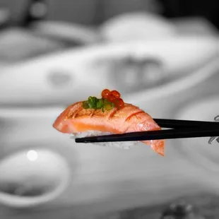 2 Pieces Salmon Belly @whaevaeats