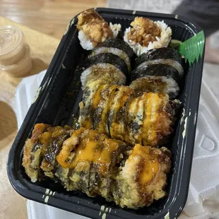 61. Dynamite Roll 59. Soft Shell Crab Roll