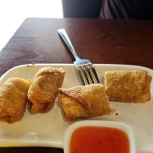 Philly cheese steak egg roll