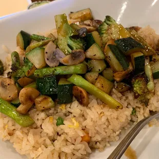 54. Vegetable Hibachi Fried Rice