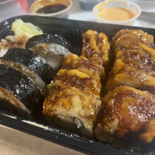 Fried California Roll  Lobster Tempura Roll