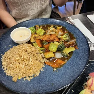 Hibachi Vegetable Dinner