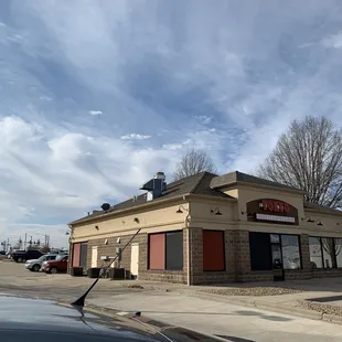 view of tokyo sushi from behind
