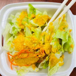 Ginger salad To Go, Tokyo Sushi