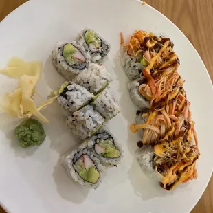 sushi and sashimi, food, sashimi, sushi