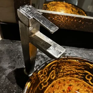 Other sink- Extremely dirty sinks. Your hands would be cleaner if you didn&apos;t use this sink