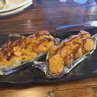 Baked Lobster Roll and Lion King