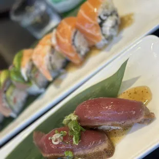 food, sushi and sashimi, sashimi, sushi