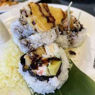 Tempura Salmon roll