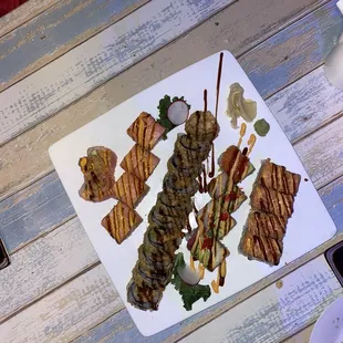 sushi, sushi and sashimi, sashimi, food