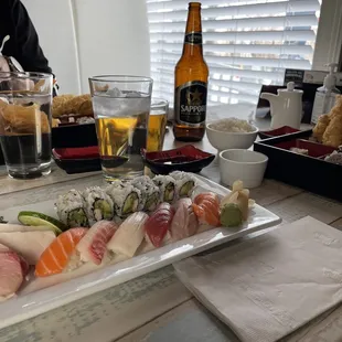 Sushi and Sashimi Combo