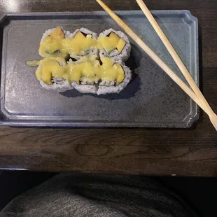 Mango avocado roll
