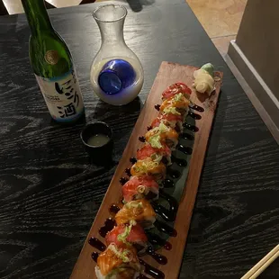 Kuwaii Roll This place is the BOMB The unfiltered Nigori Sho Chicku Bai You HAVE to try it. Sweet